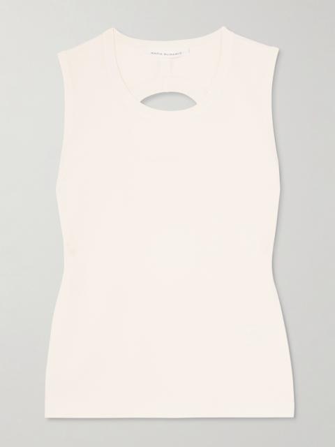 Cutout Jersey Tank
