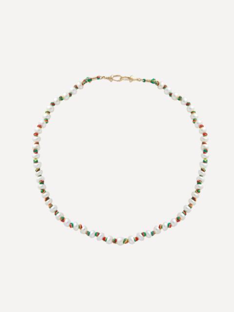 9ct Gold Mauli Full Pearl Necklace