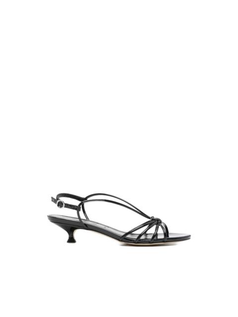 Amara knot strap sandals