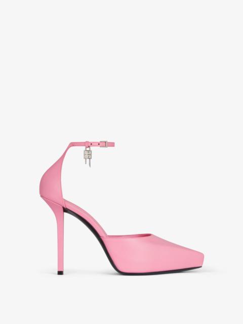 G-LOCK PLATFORM PUMPS IN LEATHER