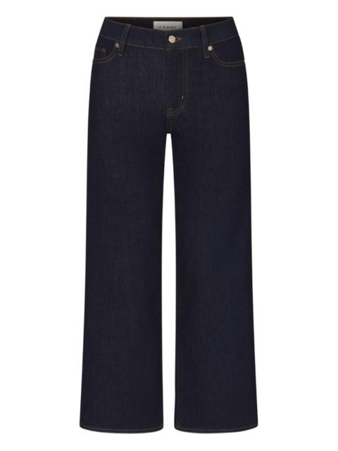 button-fastening jeans