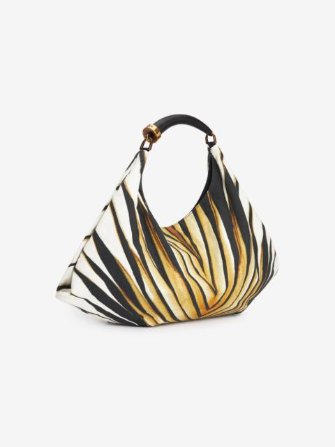 Ray Of Gold Print Shoulder Bag