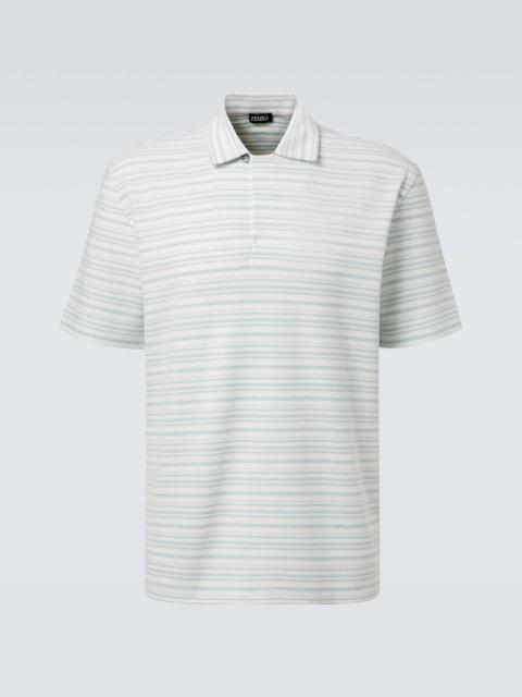 Cotton polo shirt