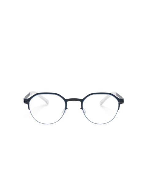 Dorian geometric-frame glasses