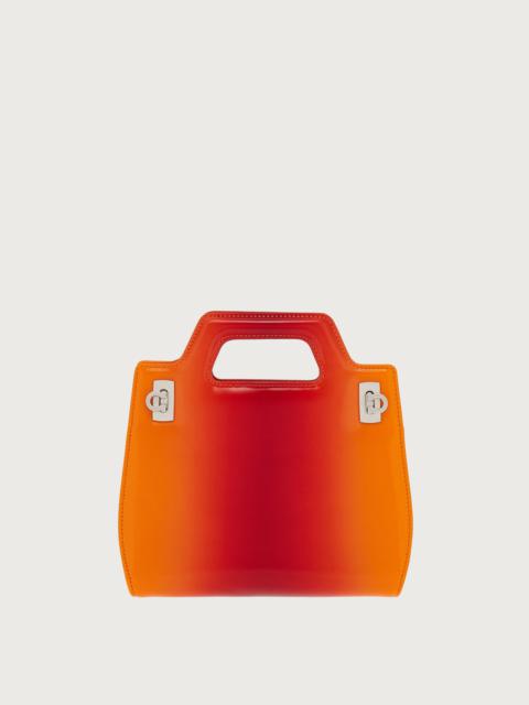 Wanda mini bag with airbrushing