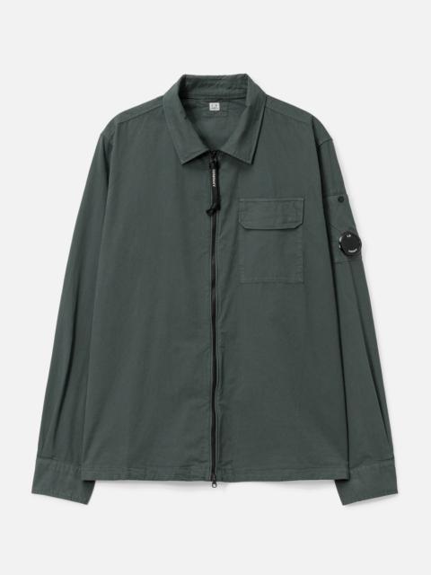 OVERSHIRT IN ORGANIC GABARDINE