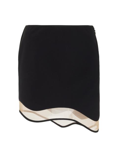 Heartbeat Mini Skirt black