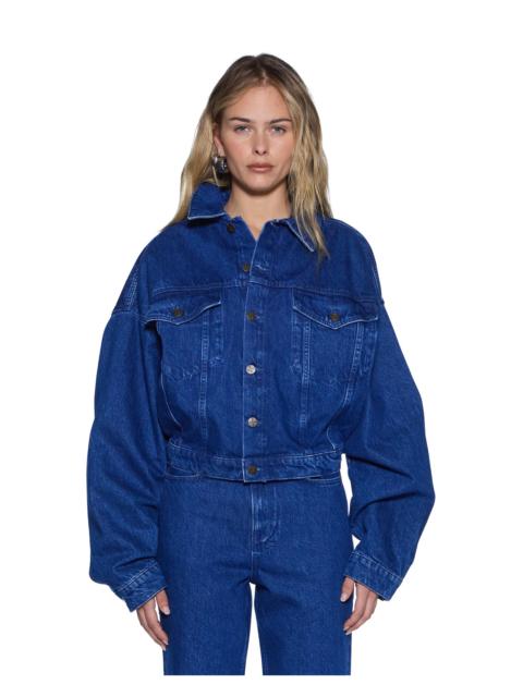 RELAX TRUCKER JACKET MARINE