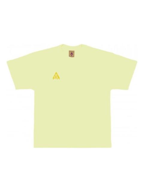 Nike ACG Small Logo Casual Short Sleeve Green BQ7343-335