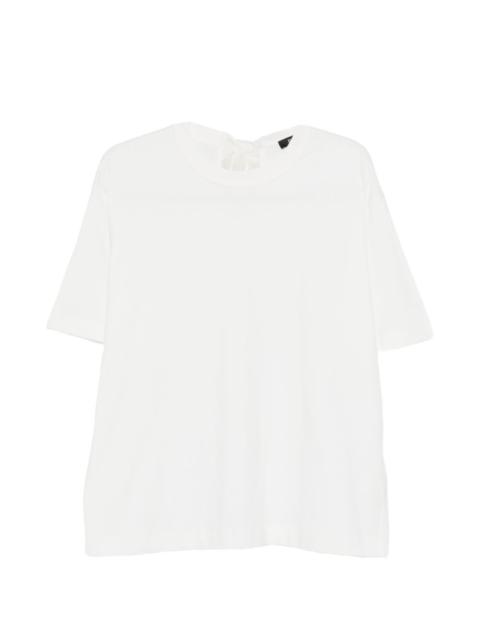 tie-detail T-shirt