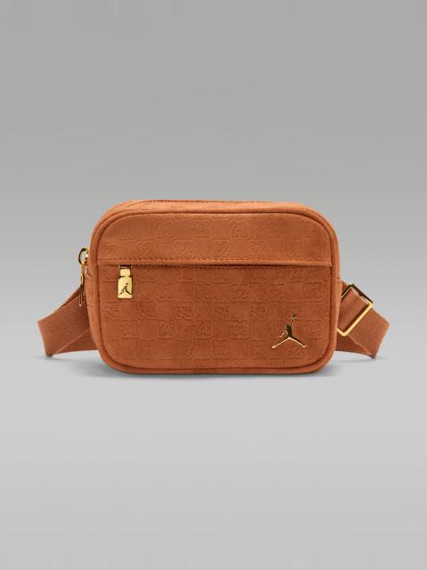 Jordan Suede Monogram Camera Bag (1.5L)