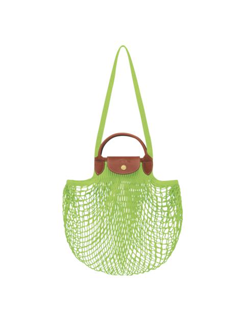 Le Pliage Filet L Mesh bag Green Light - Canvas