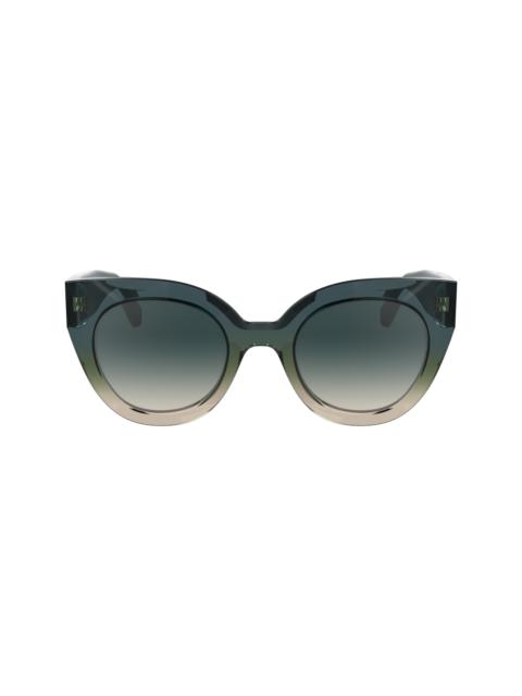 Sunglasses Blue/Beige - Acetate