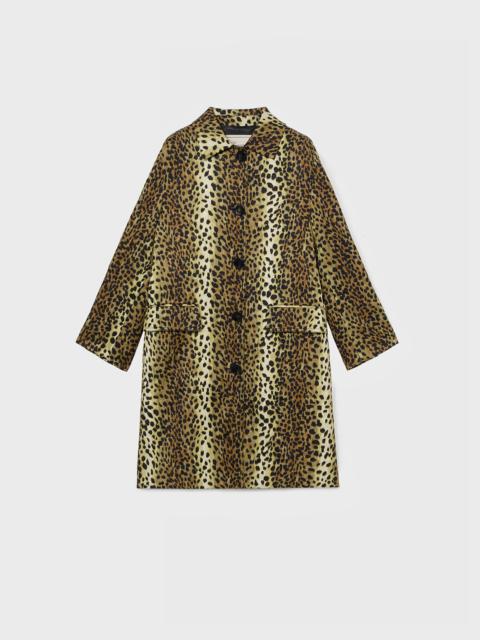 PRINTED JACQUARD COAT