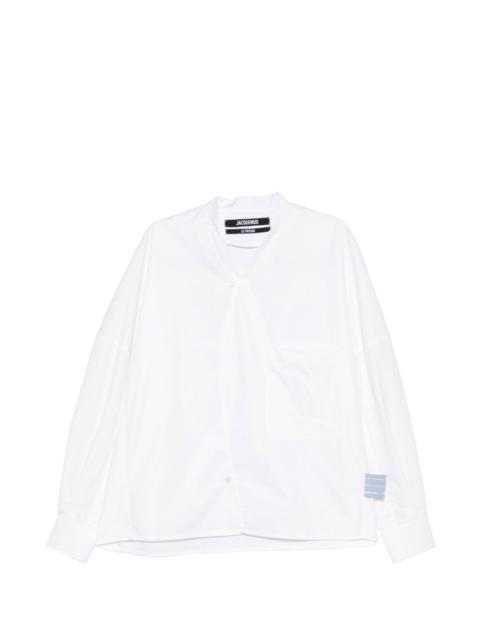 patch-pocket shirt