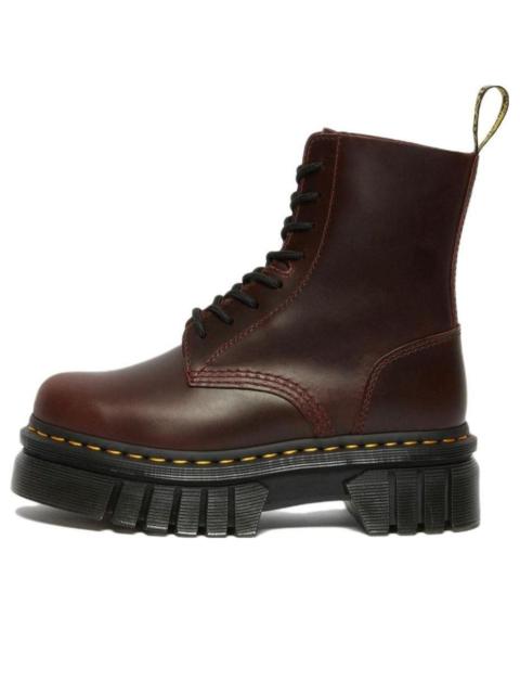 Dr. Martens Audrick Brando Leather Platform Lace Up Boots 'Brown' 27818211