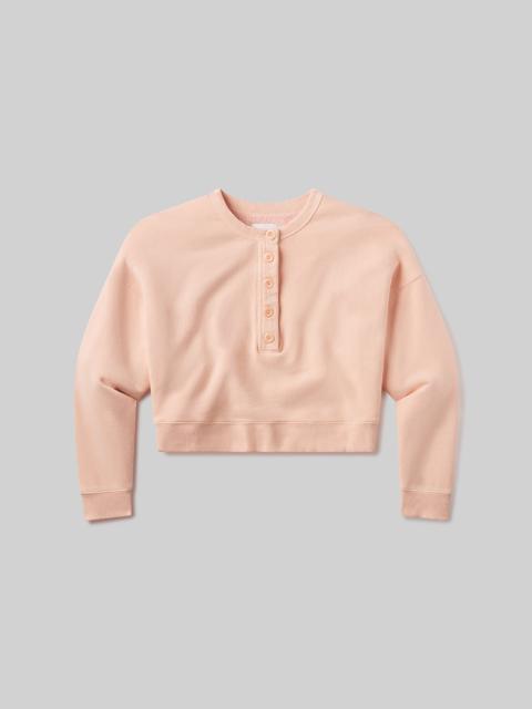 Rhomboid Henley
In Melon Creme