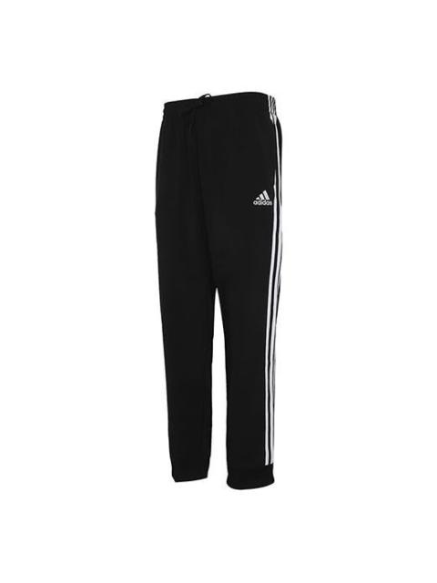 adidas Casual Sports Side Stripe Bundle Feet Long Pants Black GK8980