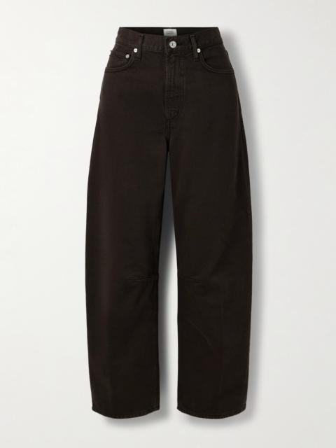 Miro Mid-rise Barrel-leg Jeans