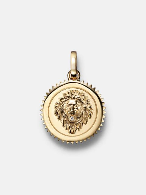 Strength Medium 18kt gold pendant with diamond