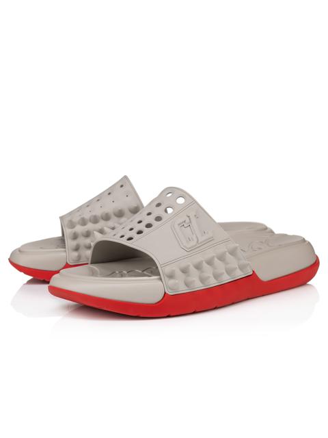 ルブタン★テイクイットイージー スライドサンダル ・関税込 Take It Easy ブラック ラバー - Shoes - Men - Christian Louboutin