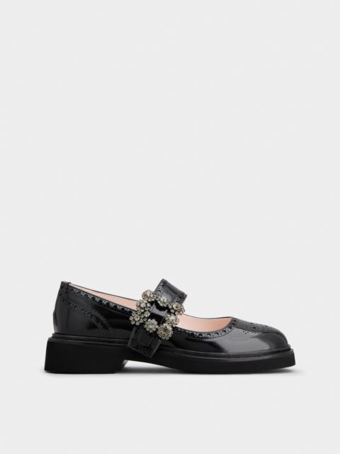 Viv' Rangers Mary Janes in leather