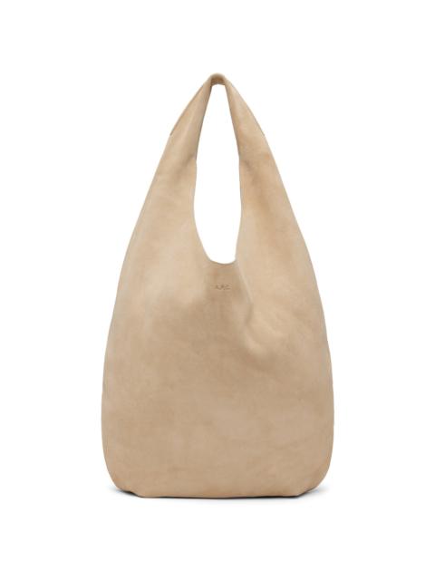 Beige 'Le Neige' Bag