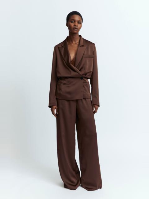 ARGO TROUSER IN SATIN