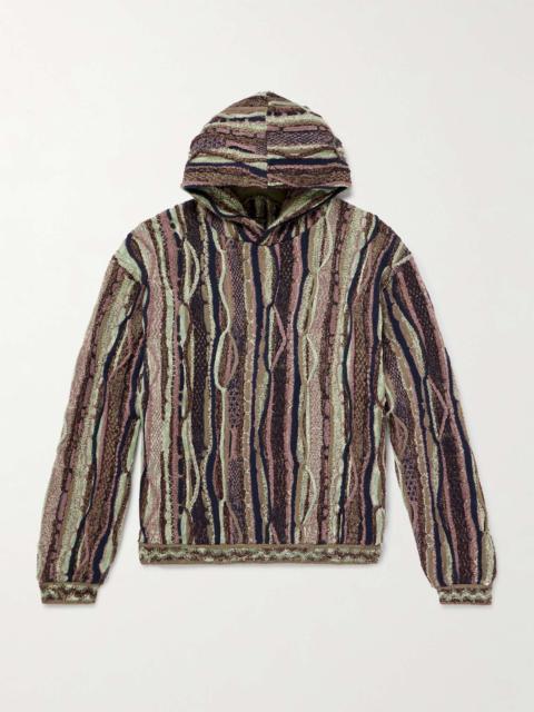 Gaudy Knitted Hoodie