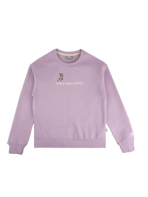 (WMNS) New Balance x Zero Per Zero Sweatshirt 'Purple' NCA47012-DV