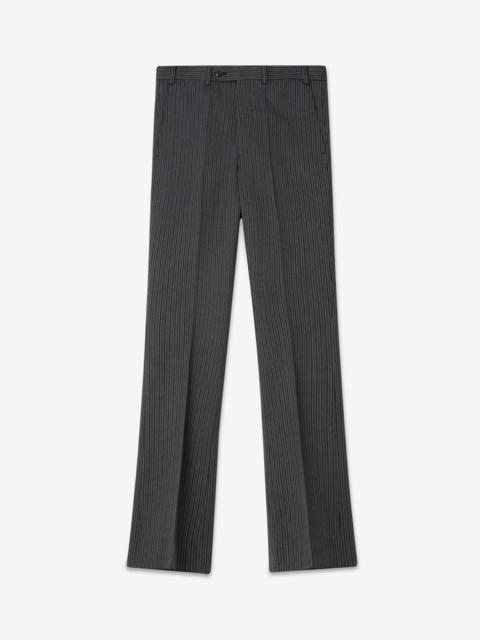 TROUSER 77 BLACK BRIT STRIPE