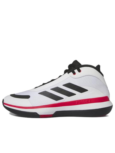 adidas Bounce Legends Shoes 'White Black Scarlet' IE9277