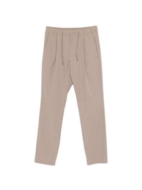 drawstring-waist trousers