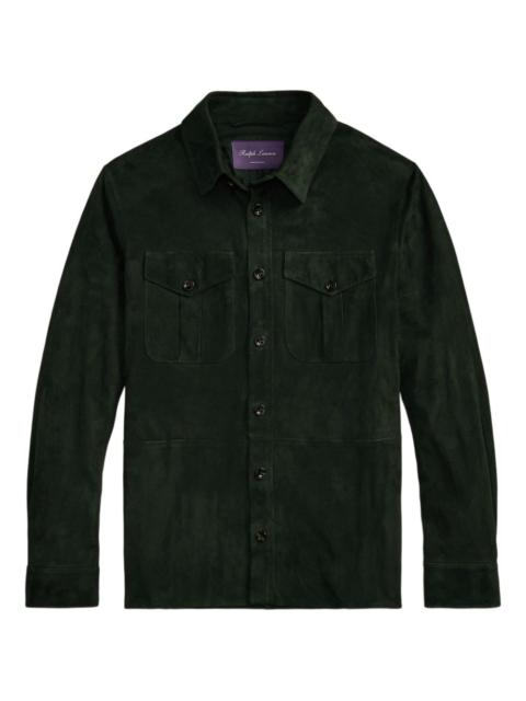 suede shirt jacket