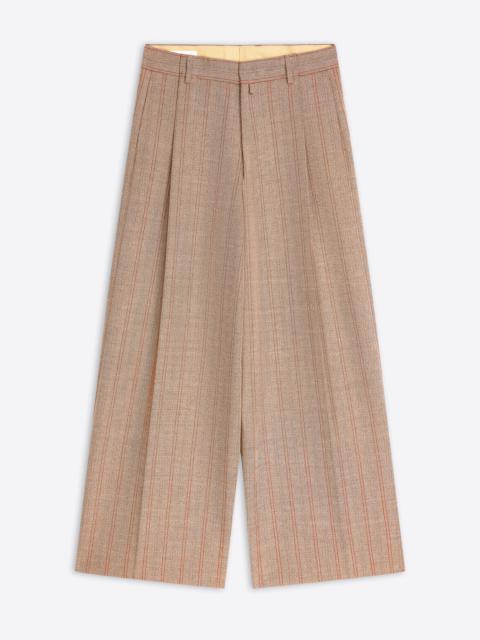 WIDE PLEATED PANTS