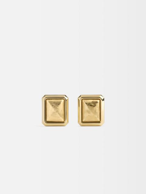 The Carré drop earrings