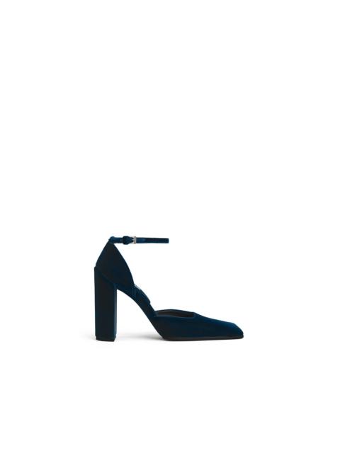 SQUARE D'ORSAY PUMPS IN VELVET