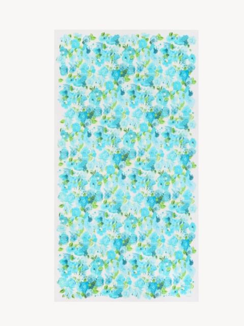 THE CHLOÉ WILD FLOWERS PAREO IN COTTON VOILE