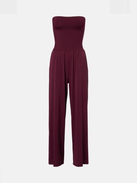 Dao strapless jersey jumpsuit