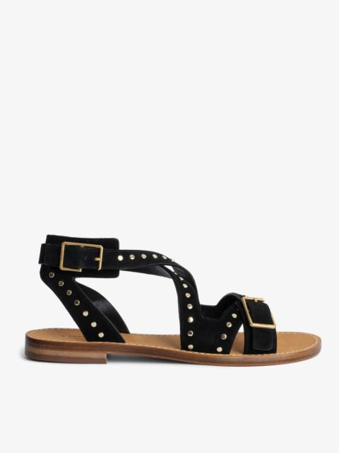 Cecilia Studs Caprese Sandals