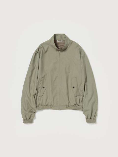 ULTRA FINE TROPICAL WOOL ZIP BLOUSON