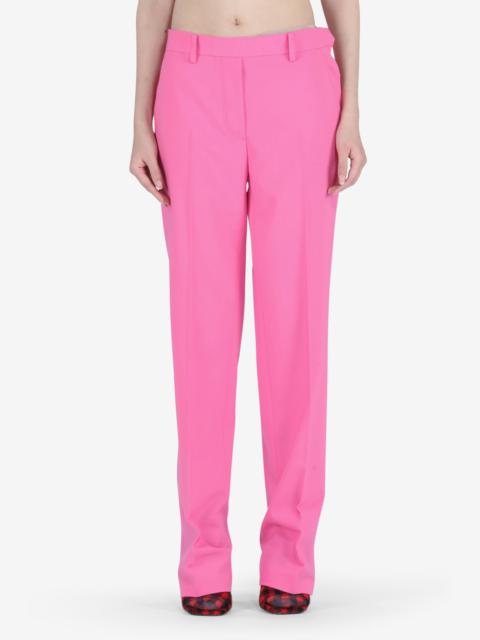 TAILORED STRAIGHT-LEG TROUSERS