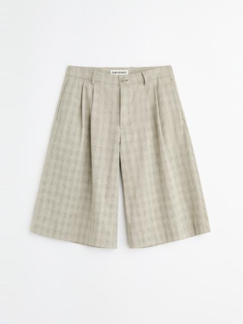 Split Shorts Sage Trail Check Dryline Weave
