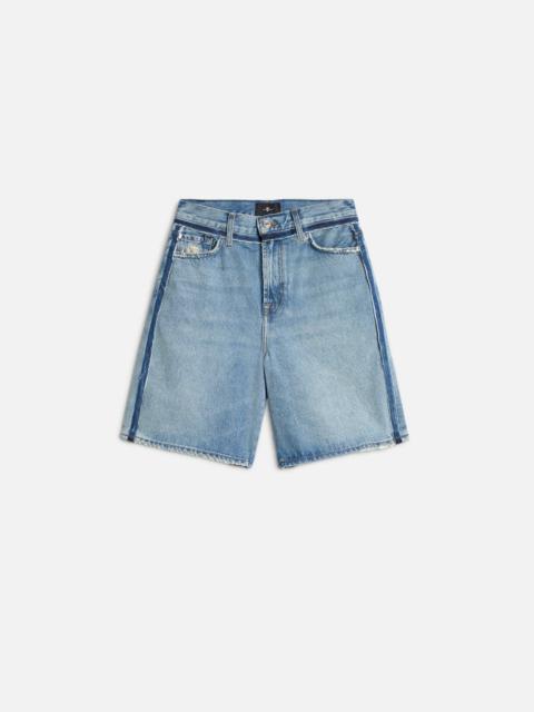 LOLA SHORT in MANKIND Sapphire Dust