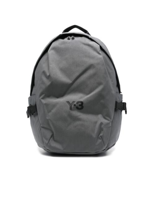 logo-plaque backpack
