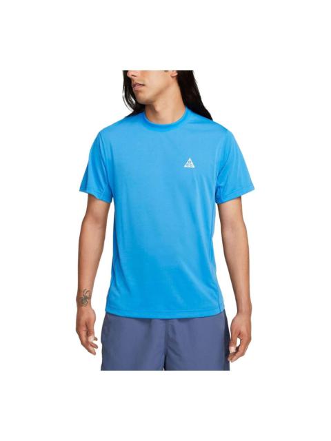 Nike Dri-Fit ADV ACG Goat Rocks T-shirt 'Blue' DX7883-435