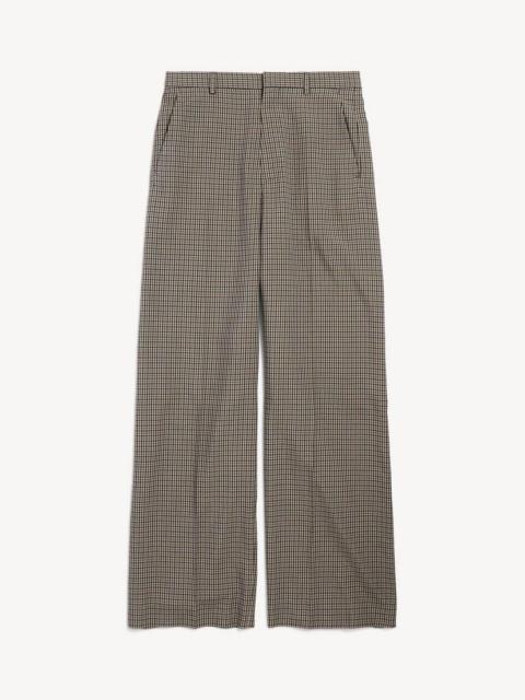 Women's Large Tailored Pants in Khaki/brown