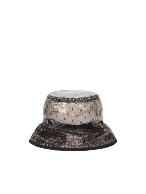 polka dot bucket  hat