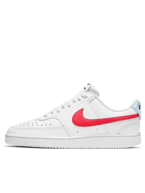 (WMNS) Nike Court Vision Low 'White Bright Crimson' CD5434-106