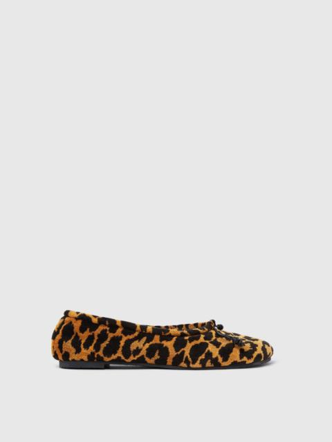 Ryder Leopard Ballet Flats